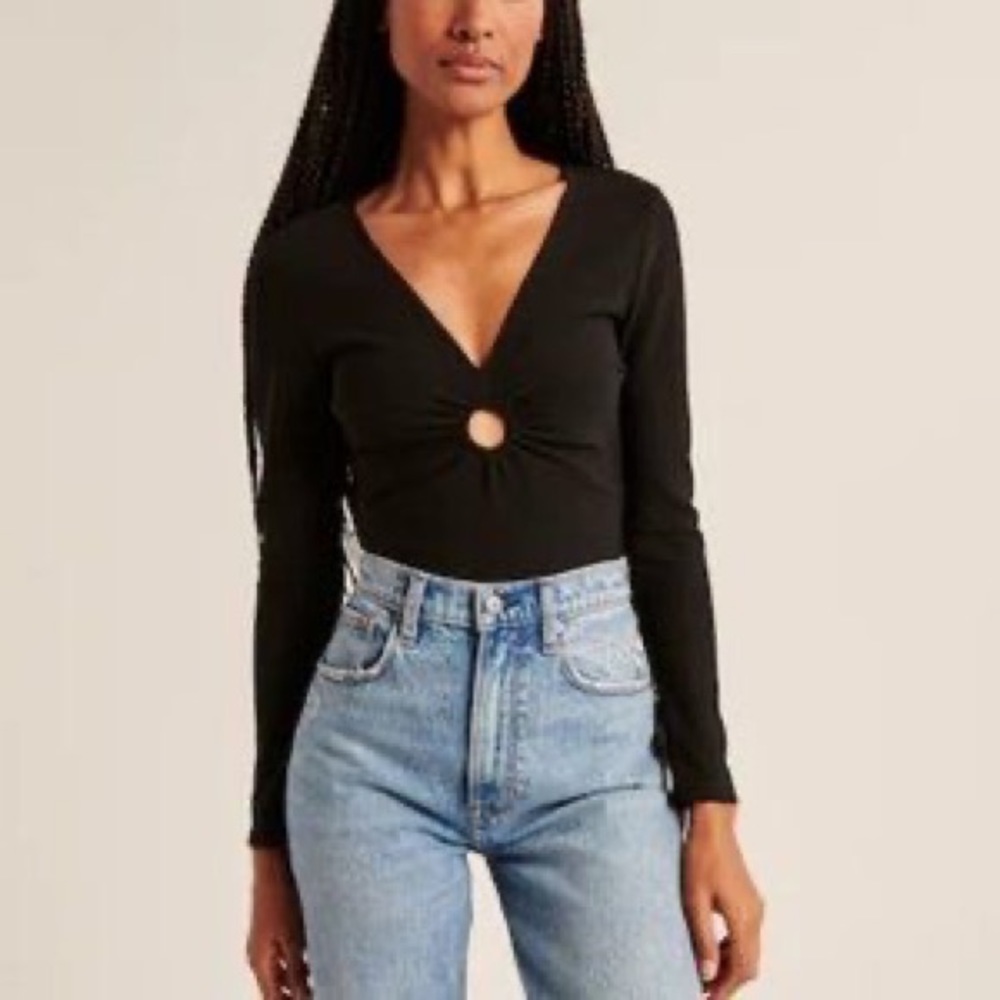 Abercrombie Keyhole Seamless Bodysuit